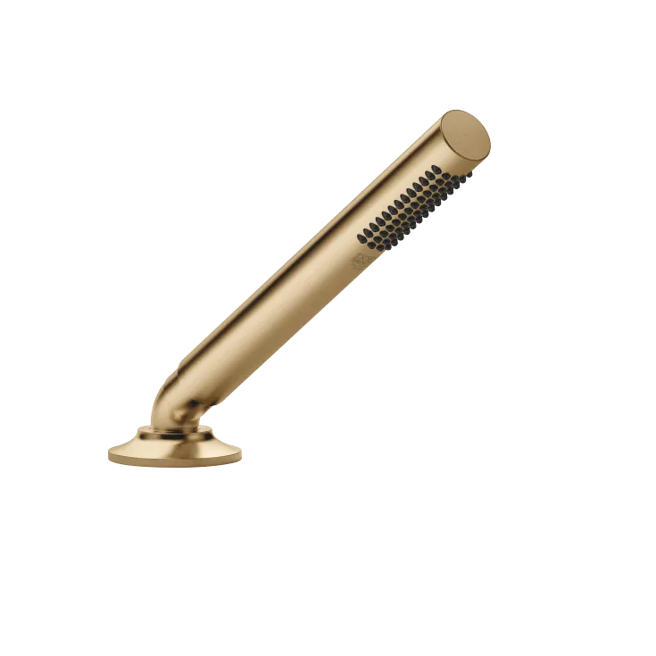 VAIA Hand shower set for deck-mounted tub installation - Brushed Dark Brass - 27 702 809-39