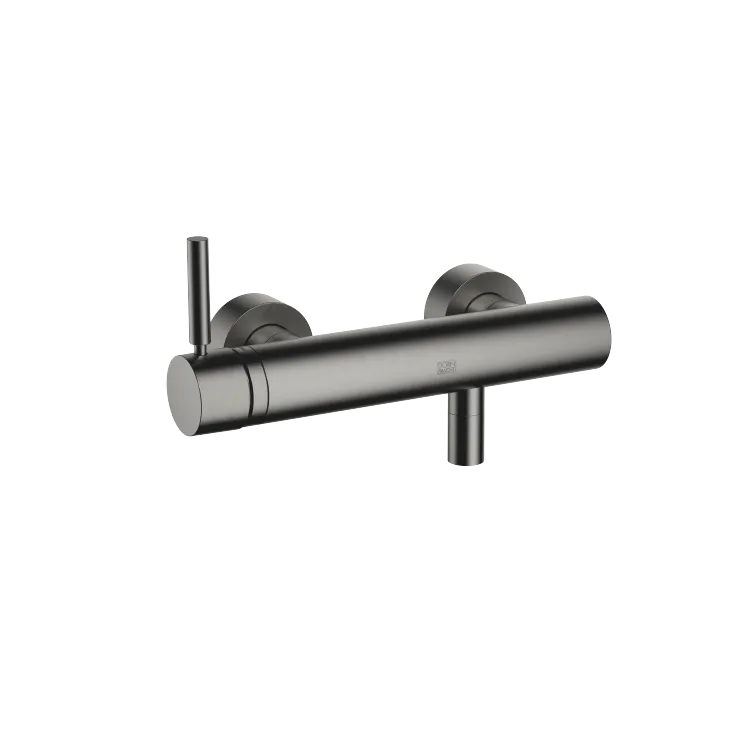 META Single-lever shower mixer for wall mounting - Brushed Dark Platinum - 33 300 660-99