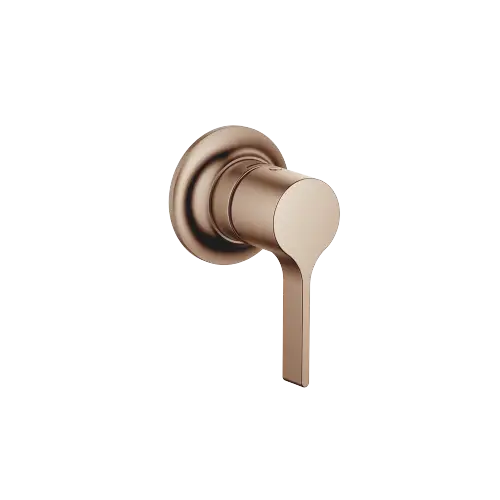 VAIA Concealed single-lever mixer with cover plate - Brushed Bronze (PVD) - 36 060 809-42