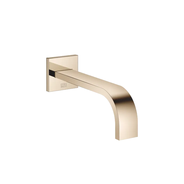 MEM Wall-mounted basin spout without pop-up waste - Champagne (22kt Gold) - 13 800 782-47