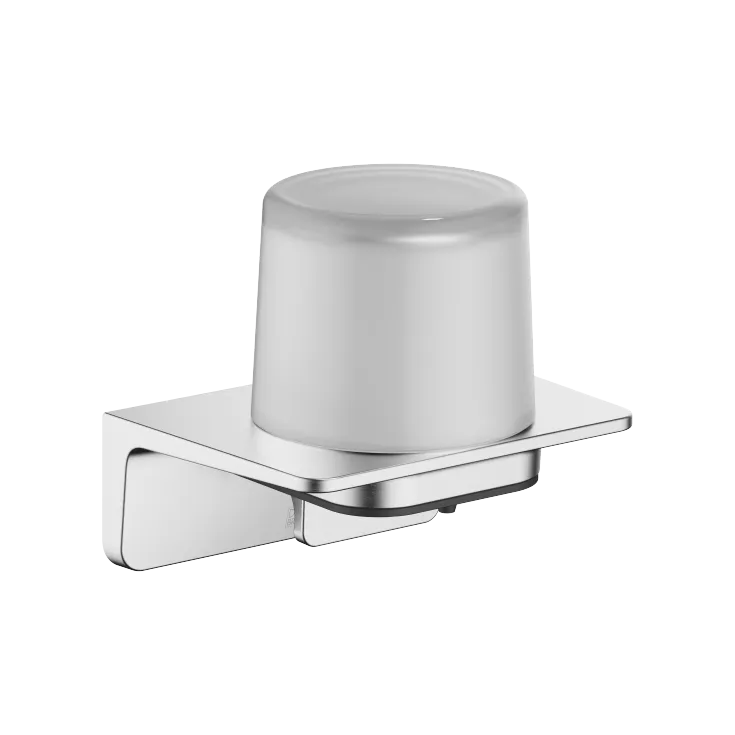 Dispenser per sapone, completo - Cromo spazzolato - 83 430 976-93