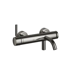 META Single-lever bath mixer for wall mounting without shower set - Dark Chrome - 33 200 660-19