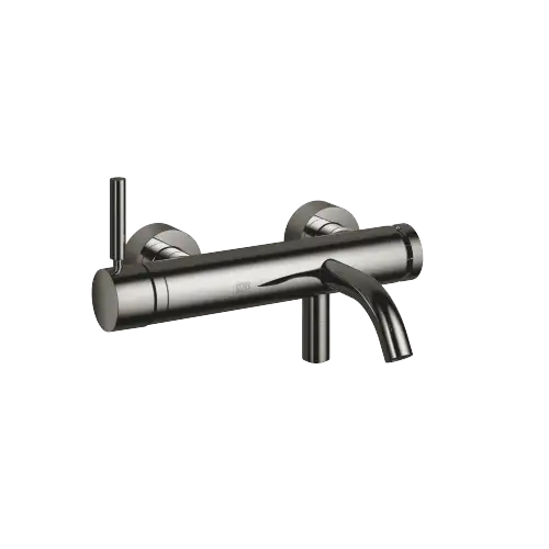 META Single-lever bath mixer for wall mounting without shower set - Dark Chrome - 33 200 660-19