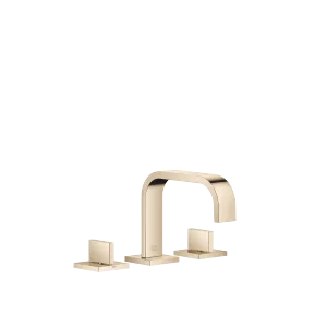 MEM Three-hole basin mixer with pop-up waste - Champagne (22kt Gold) - 20 705 782-47