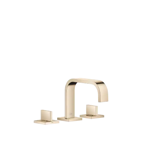 MEM Mélangeur lavabo à 3 trous avec garniture d'écoulement - Champagne (Or 22cts) - 20 705 782-47