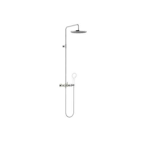 TARA Showerpipe with shower mixer without hand shower 300 mm - Platinum - 26 623 892-08 0050