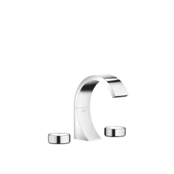 CYO Waschtisch-Dreilochbatterie mit Ablaufgarnitur ohne Designelement - Chrom - 20 710 811-00