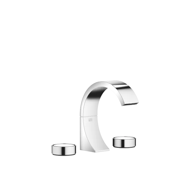 CYO Waschtisch-Dreilochbatterie mit Ablaufgarnitur ohne Designelement - Chrom - 20 710 811-00