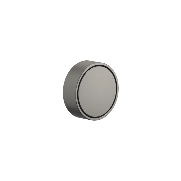 CYO Wall valve clockwise closing 1/2" - Brushed Dark Platinum - Set containing 2 articles