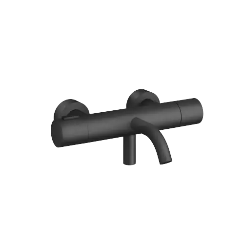 EDITION PRO Bath thermostat for wall mounting without shower set - Matte Black - 34 201 626-33