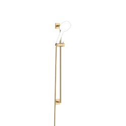 Shower set without hand shower - Brushed Durabrass (23kt Gold) - 26 413 980-28
