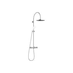 VAIA Colonne de douche avec thermostat de douche sans douchette - Platine - 34 465 809-08