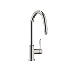 VAIA Single-lever mixer Pull-down with spray function - Brushed Platinum - 33 870 809-06 0010