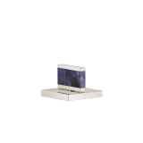 Handle Nature Squared Mussel Shell Gaya Blue - Platinum