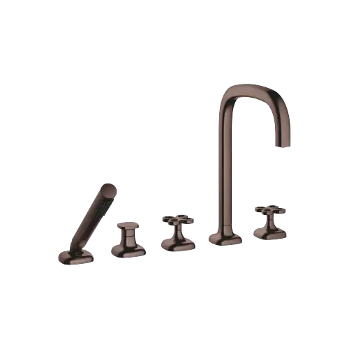 Five hole tub set for deck-mounted tub installation with diverter - 27 522 424-43