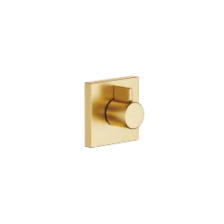 SYMETRICS Wall valve anti-clockwise closing 1/2" - Brushed Durabrass (23kt Gold) - 36 607 985-28