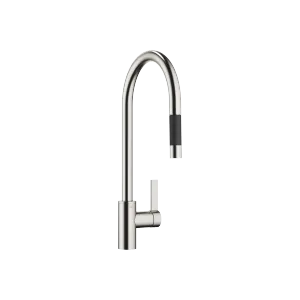 TARA ULTRA Single-lever mixer Pull-down with spray function - Brushed Platinum - 33 870 875-06
