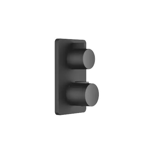 DORNBRACHT YARRE Concealed thermostat with one function volume control - Soft Black - 36 425 832-69