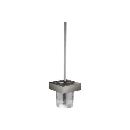 Toiletten-Bürstengarnitur , Wandmodell - Dark Chrome - 83 900 780-19