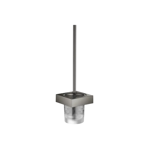 Toiletten-Bürstengarnitur , Wandmodell - Dark Chrome - 83 900 780-19