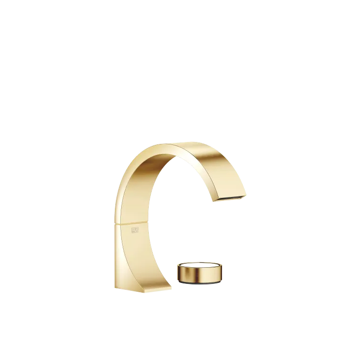 CYO Two-hole basin mixer without pop-up waste - Durabrass / Brushed Durabrass (23kt Gold) - 29 218 811-38 0010