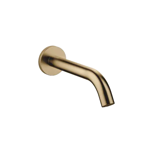 META Bocca vasca per montaggio a muro - Dark Brass spazzolato (PVD) - 13 801 660-39
