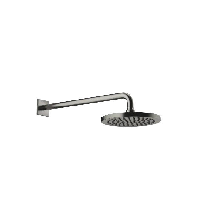 Rain shower with wall fixing 220 mm - Brushed Dark Platinum - 28 649 670-99