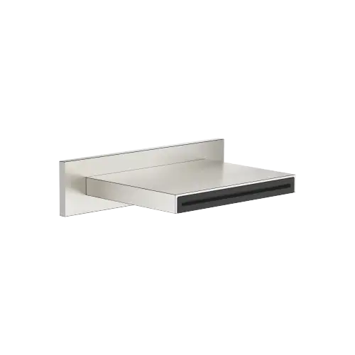 WATER SHEET Cascade spout for wall mounting - Brushed Platinum - 13 415 979-06
