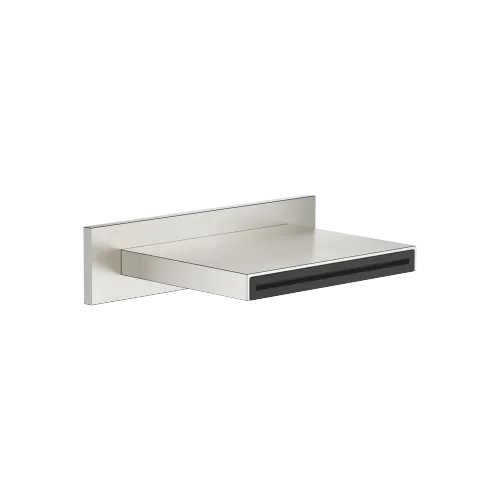 WATER SHEET Cascade spout for wall mounting - Brushed Platinum - 13 415 979-06