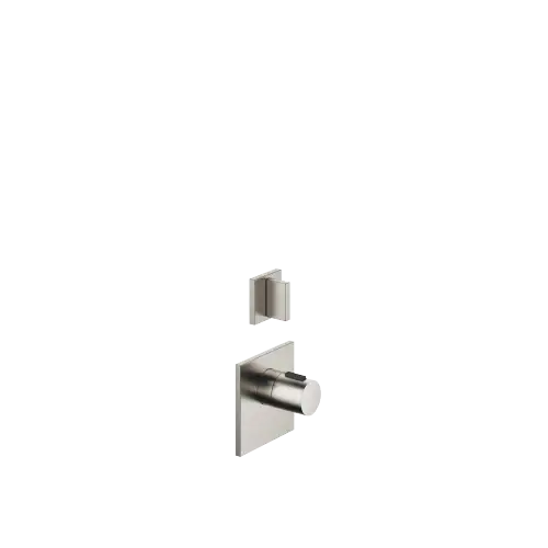 MEM xTOOL Thermostat module with 1 valve - Brushed Platinum - Set containing 2 articles
