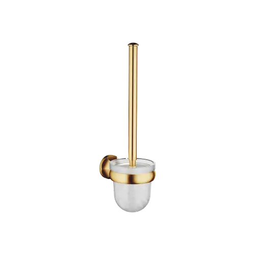 MADISON Toilet brush set , wall model - Brushed Durabrass (23kt Gold) - 83 900 361-28