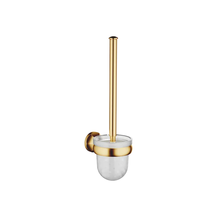 MADISON Toiletten-Bürstengarnitur  Wandmodell - Messing gebürstet (23kt Gold) - 83 900 361-28