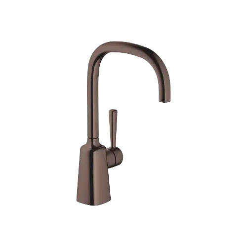COYA Single-lever basin mixer without pop-up waste - Brushed Dark Bronze (PVD) - 33 521 404-43