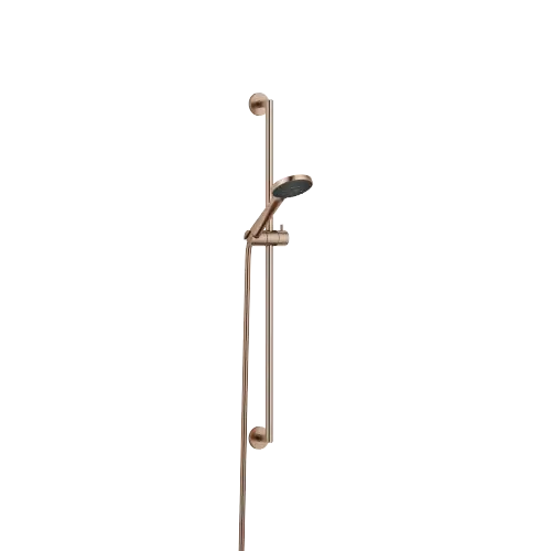 Shower set - Brushed Bronze (PVD) - Set containing 2 articles