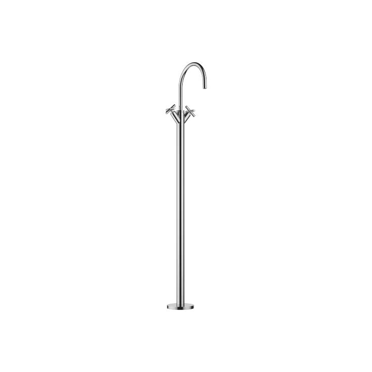 TARA Single-hole basin mixer with stand pipe without pop-up waste - Chrome - 22 585 892-00