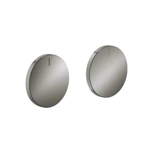 CYO Set d’inserts de poignée chaud et froid - Dark Chrome - 11 283 811-19