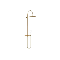 TARA Showerpipe with shower mixer without hand shower 300 mm - Brushed Durabrass (23kt Gold) - 26 622 892-28 0050