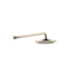 Rain shower with wall fixing 220 mm - Brushed Champagne (22kt Gold) - 28 649 970-46 0050