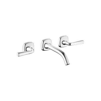 COYA Robinetterie murale pour lavabo sans garniture d’écoulement - Chrome - 36 712 414-00