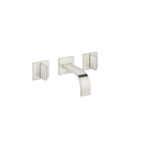 MEM Wall-mounted basin mixer without pop-up waste - Platinum - 36 702 782-08 0010