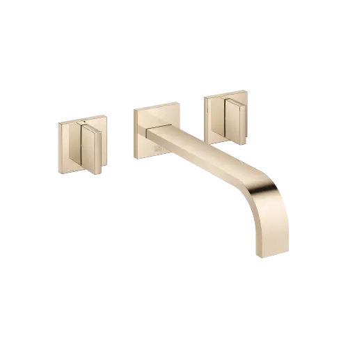 MEM Wall-mounted basin mixer without pop-up waste - Champagne (22kt Gold) - 36 717 782-47