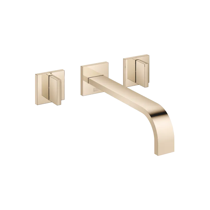MEM Wall-mounted basin mixer without pop-up waste - Champagne (22kt Gold) - 36 717 782-47