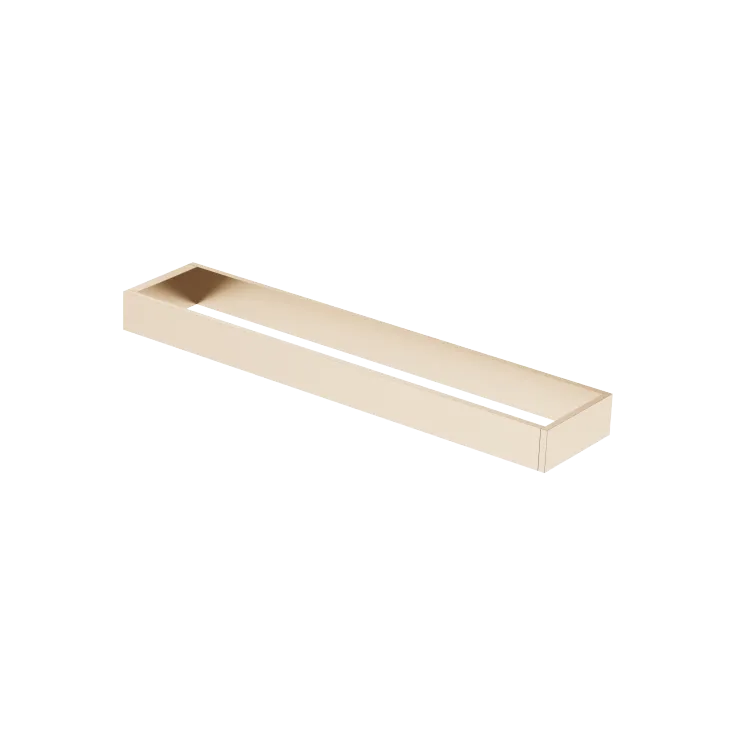 Towel bar in two parts non-swivel - Brushed Champagne (22kt Gold) - 83 210 780-46