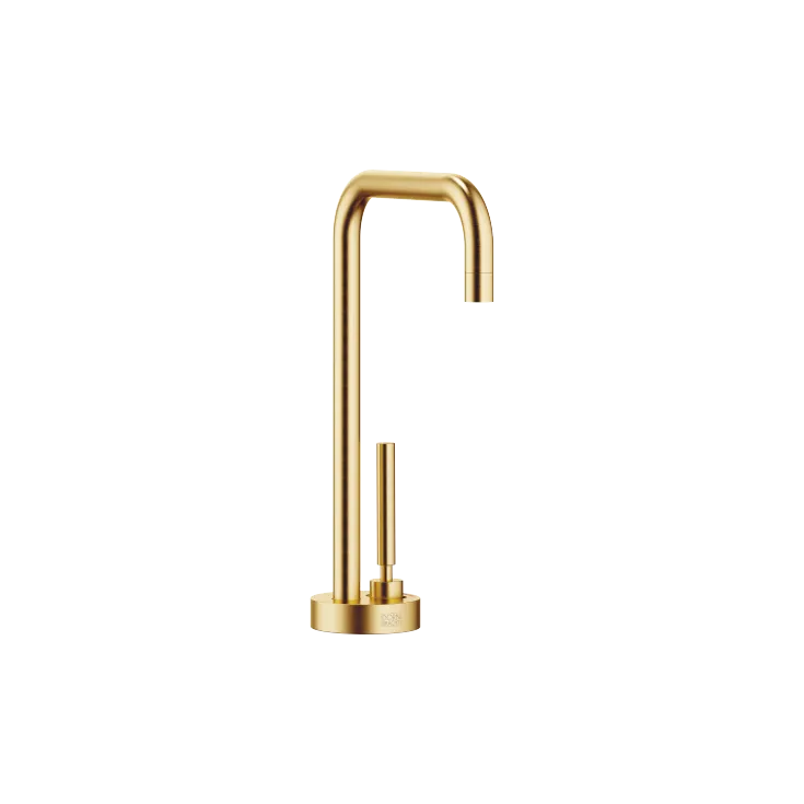 META SQUARE HOT & COLD WATER DISPENSER - Brushed Durabrass (23kt Gold) - 17 871 861-28