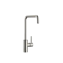 META SQUARE Single-lever mixer for rinsing/Profi spray - Brushed Platinum - 33 826 861-06