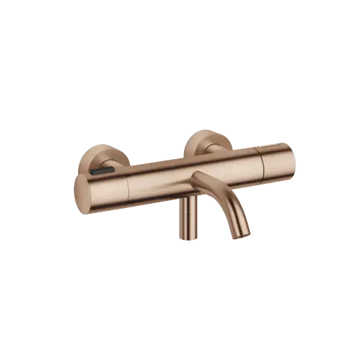 META Termostato vasca per montaggio a muro senza doccetta - Bronzo spazzolato (PVD) - 34 201 979-42