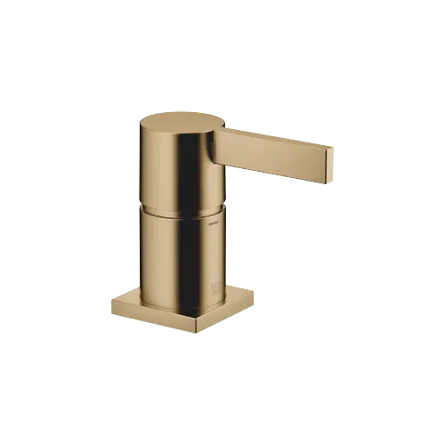 Single-lever bath mixer for bath rim or tile edge installation - Brushed Dark Brass (PVD) - 29 300 670-39