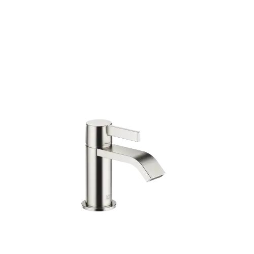 IMO Single-lever basin mixer without pop-up waste - Brushed Platinum - 33 525 671-06