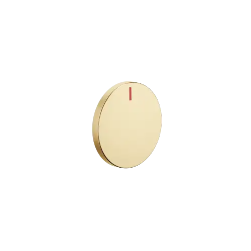 CYO Handle insert red - Brushed Durabrass (23kt Gold) - 11 182 811-28