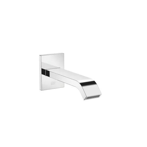IMO Chrome Washstand faucets: Wall-mounted basin spout without pop-up waste